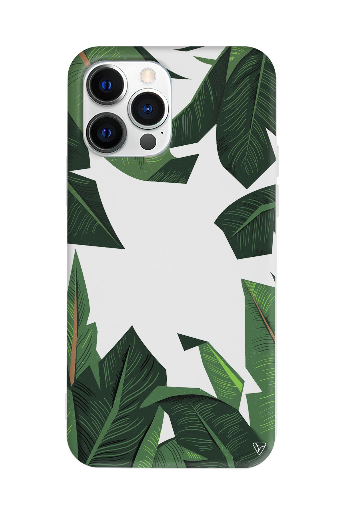 In the Leafs Lansman Model İçi Kadife Silikon Telefon Kılıfı