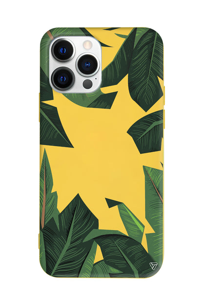 In the Leafs Lansman Model İçi Kadife Silikon Telefon Kılıfı