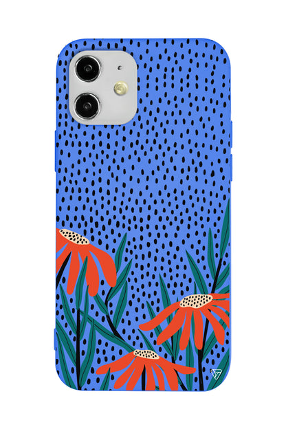 Ay Çiçeği Lansman Model İçi Kadife Silikon Telefon Kılıfı