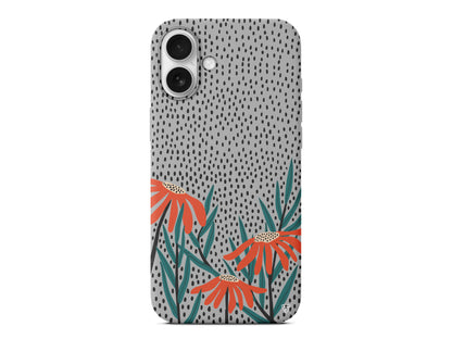 Ay Çiçeği Lansman Model İçi Kadife Silikon Telefon Kılıfı