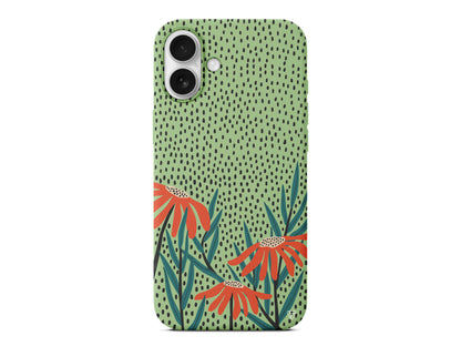 Ay Çiçeği Lansman Model İçi Kadife Silikon Telefon Kılıfı