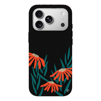 Ay Çiçeği Lansman Model İçi Kadife Silikon Telefon Kılıfı