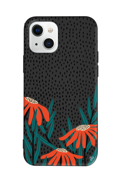 Ay Çiçeği Lansman Model İçi Kadife Silikon Telefon Kılıfı – Plus Serisine Özel