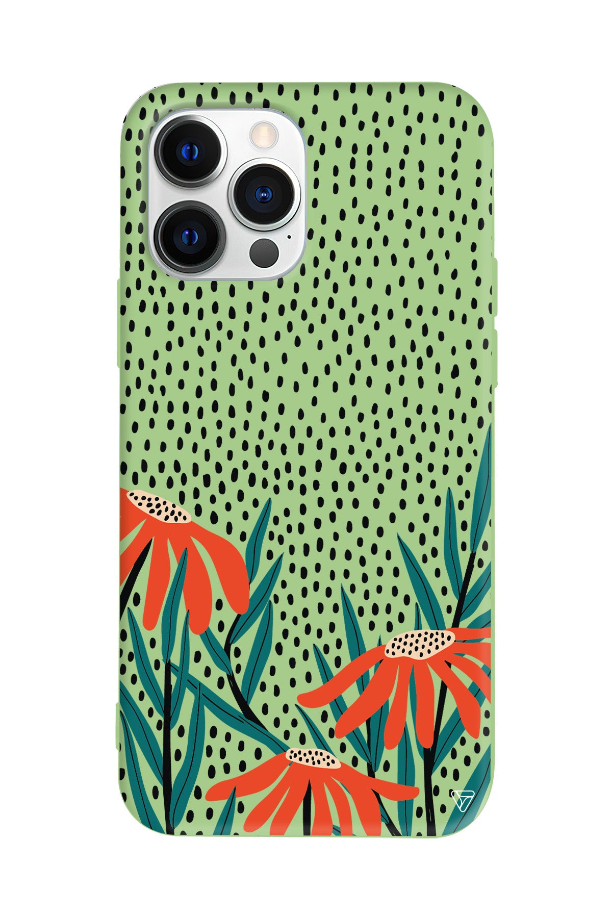 Ay Çiçeği Lansman Model İçi Kadife Silikon Telefon Kılıfı