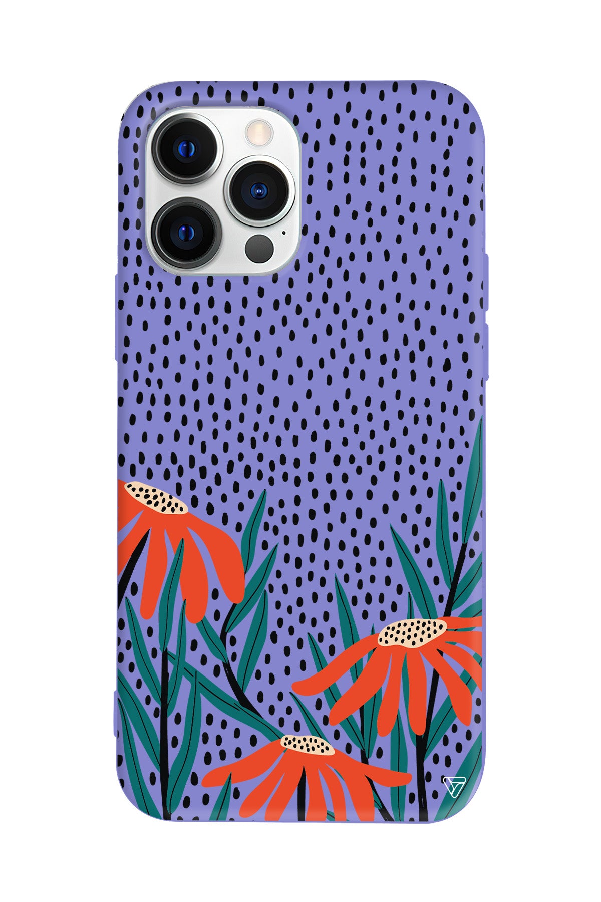 Ay Çiçeği Lansman Model İçi Kadife Silikon Telefon Kılıfı