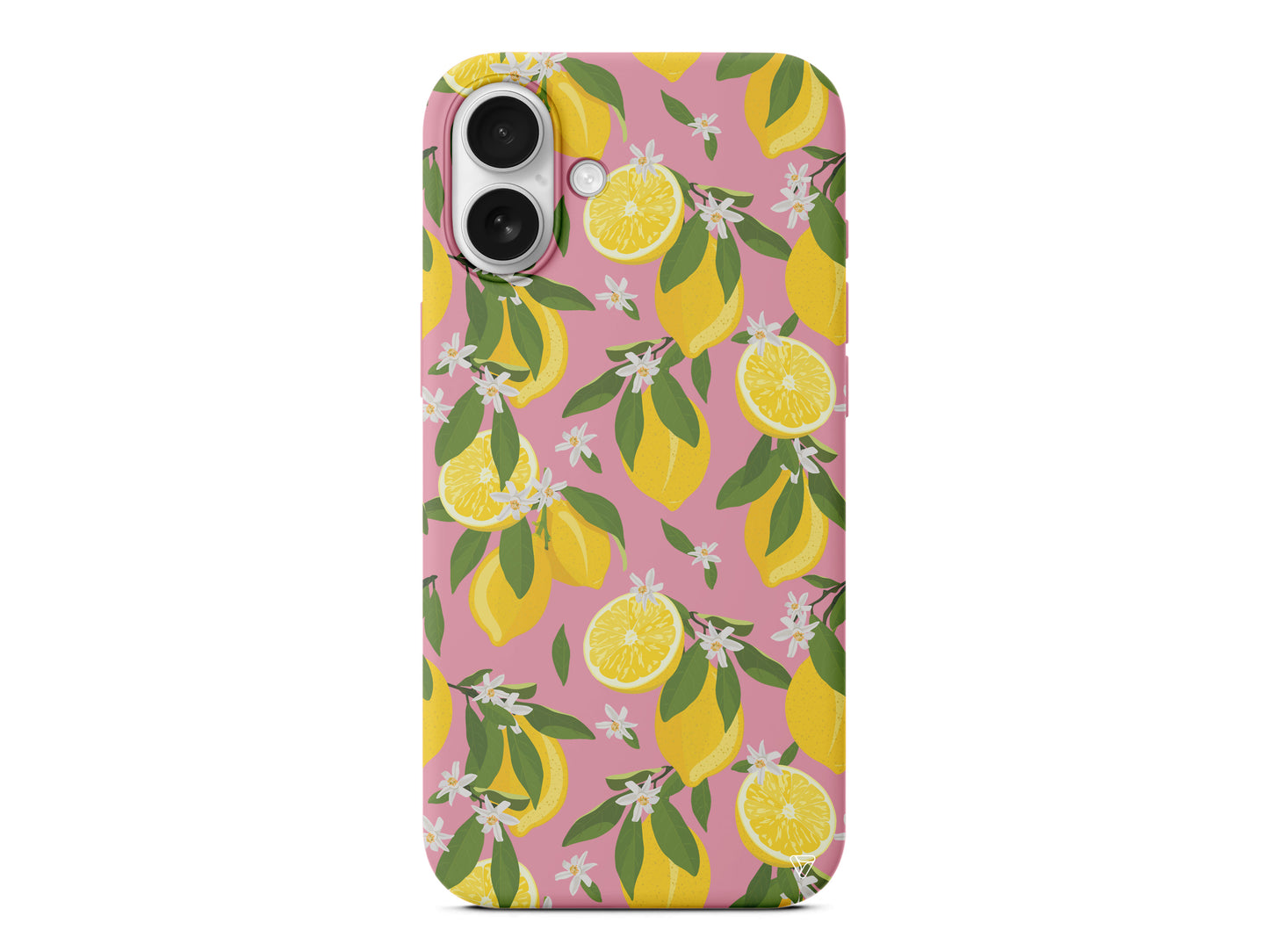 Limon Dilimleri Lansman Model İçi Kadife Silikon Telefon Kılıfı