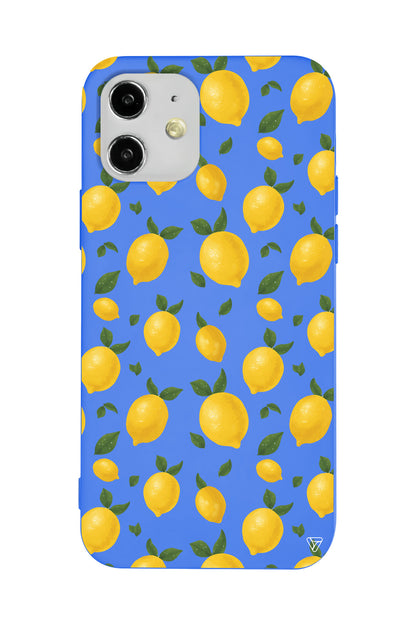 Limon Lansman Model İçi Kadife Silikon Telefon Kılıfı