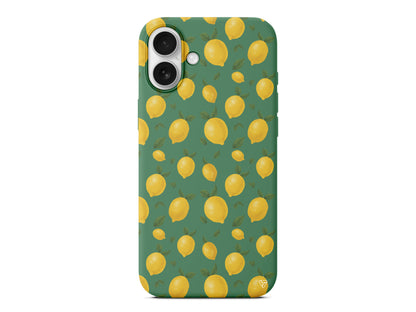 Limon Lansman Model İçi Kadife Silikon Telefon Kılıfı