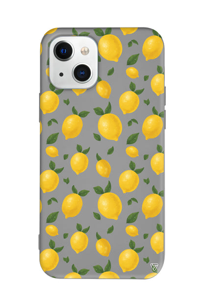 Limon Lansman Model İçi Kadife Silikon Telefon Kılıfı