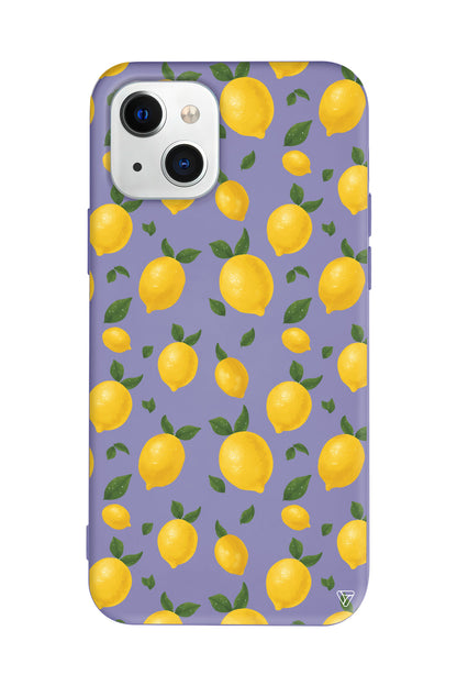 Limon Lansman Model İçi Kadife Silikon Telefon Kılıfı