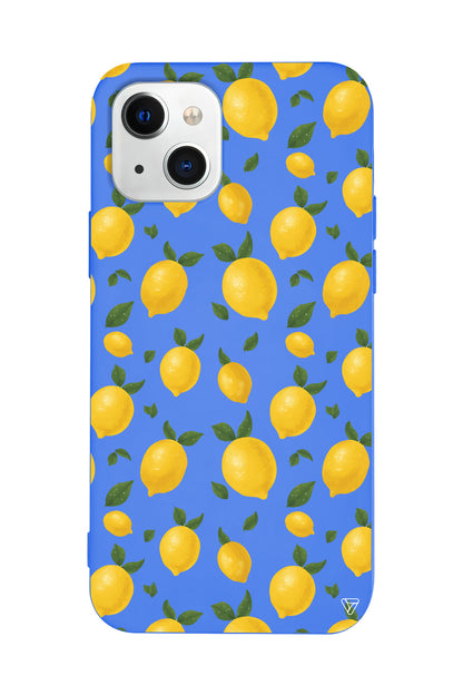 Limon Lansman Model İçi Kadife Silikon Telefon Kılıfı