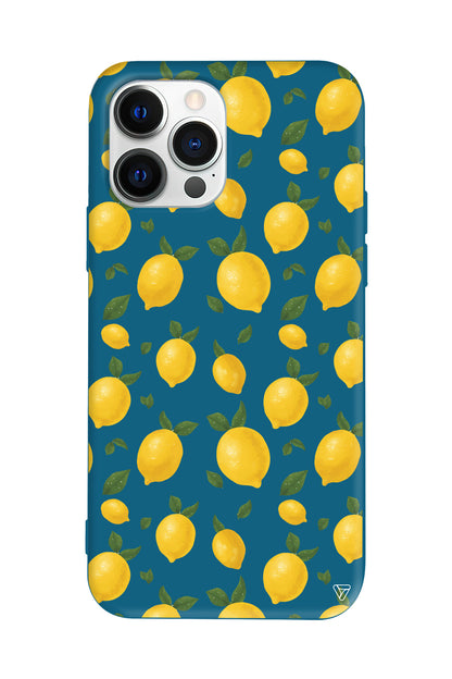 Limon Lansman Model İçi Kadife Silikon Telefon Kılıfı