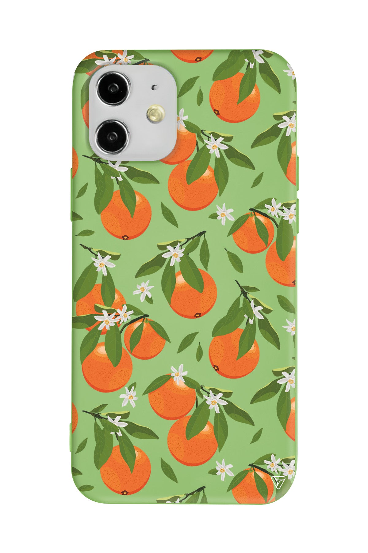 Portakal Bahcesi Lansman Model İçi Kadife Silikon Telefon Kılıfı