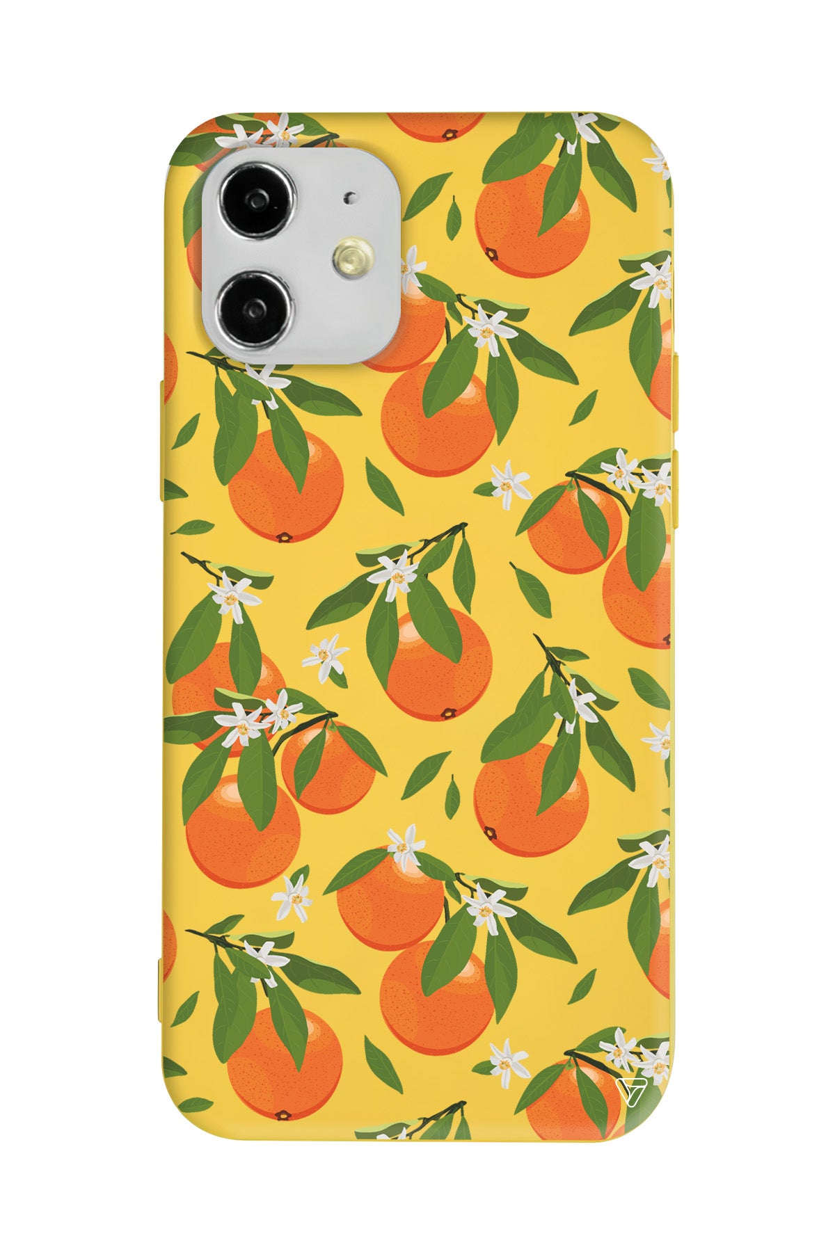 Portakal Bahcesi Lansman Model İçi Kadife Silikon Telefon Kılıfı