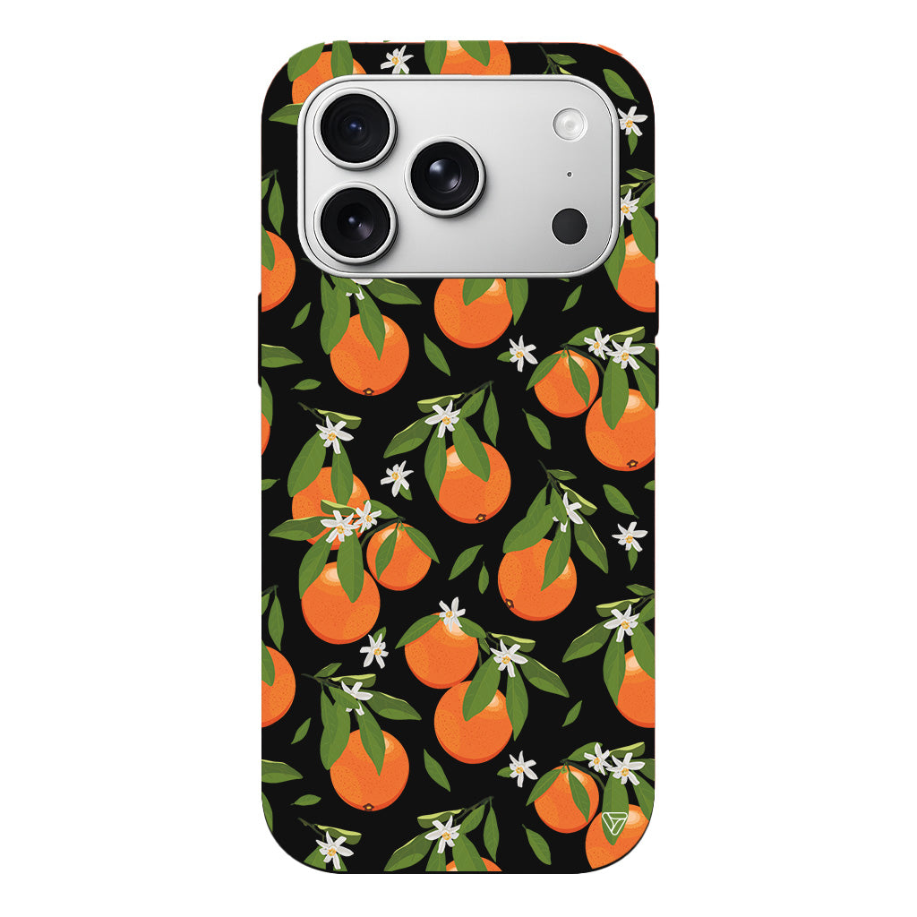 Portakal Bahcesi Lansman Model İçi Kadife Silikon Telefon Kılıfı