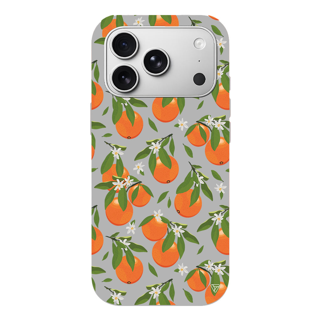 Portakal Bahcesi Lansman Model İçi Kadife Silikon Telefon Kılıfı