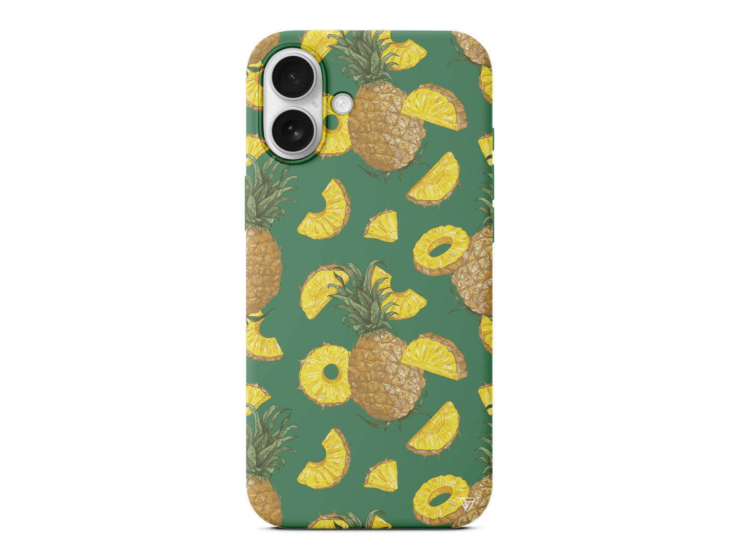 Ananas Dilimleri Lansman Model İçi Kadife Silikon Telefon Kılıfı – Plus Serisine Özel