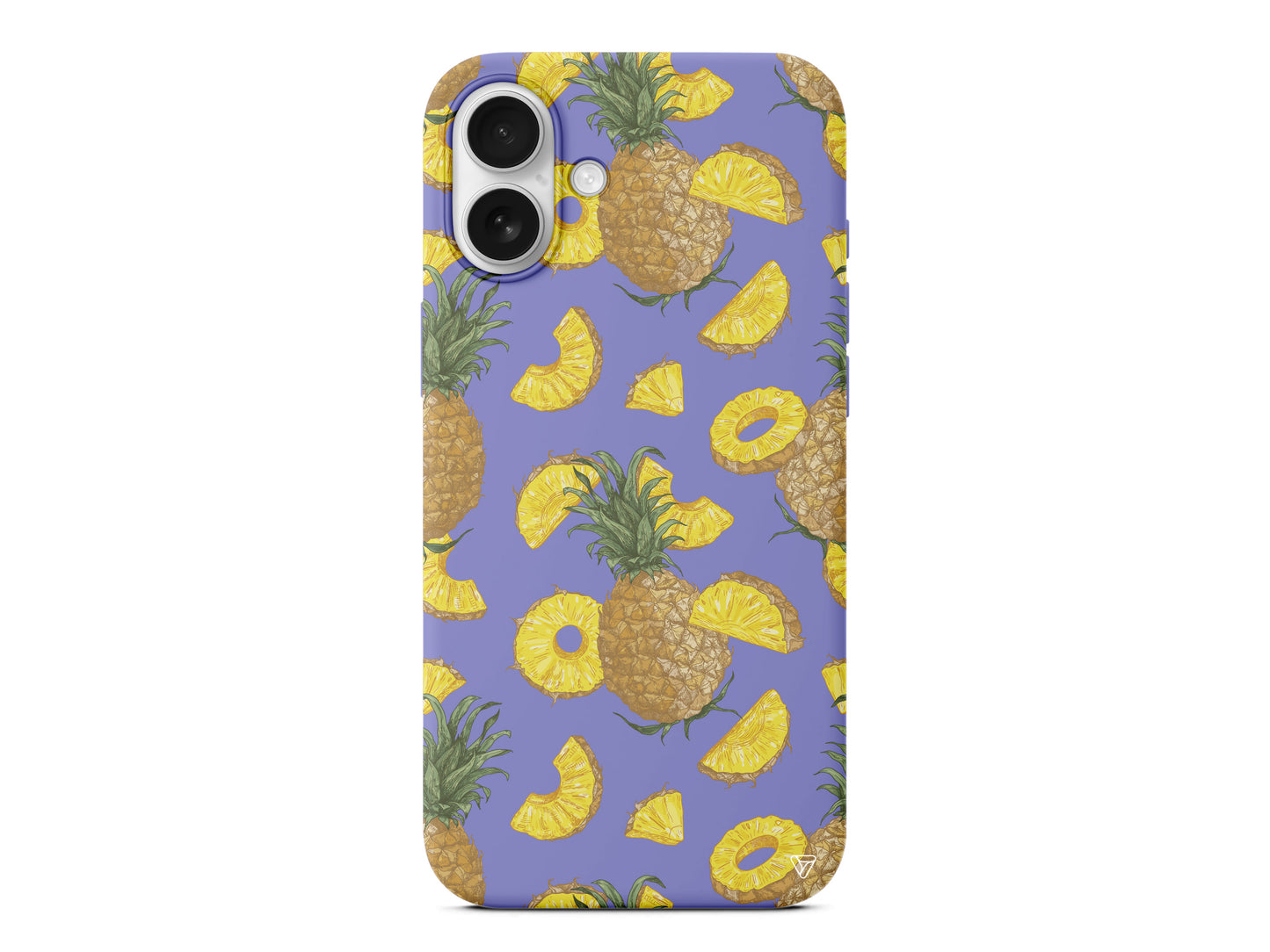 Ananas Dilimleri Lansman Model İçi Kadife Silikon Telefon Kılıfı – Plus Serisine Özel