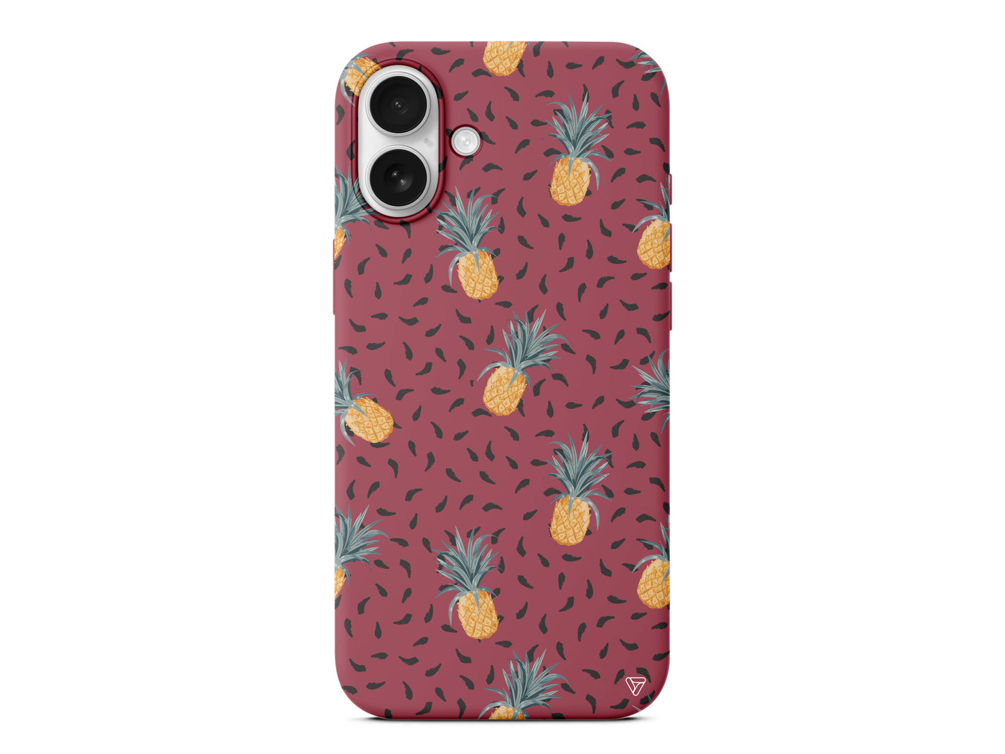 Minik Ananaslar Lansman Model İçi Kadife Silikon Telefon Kılıfı