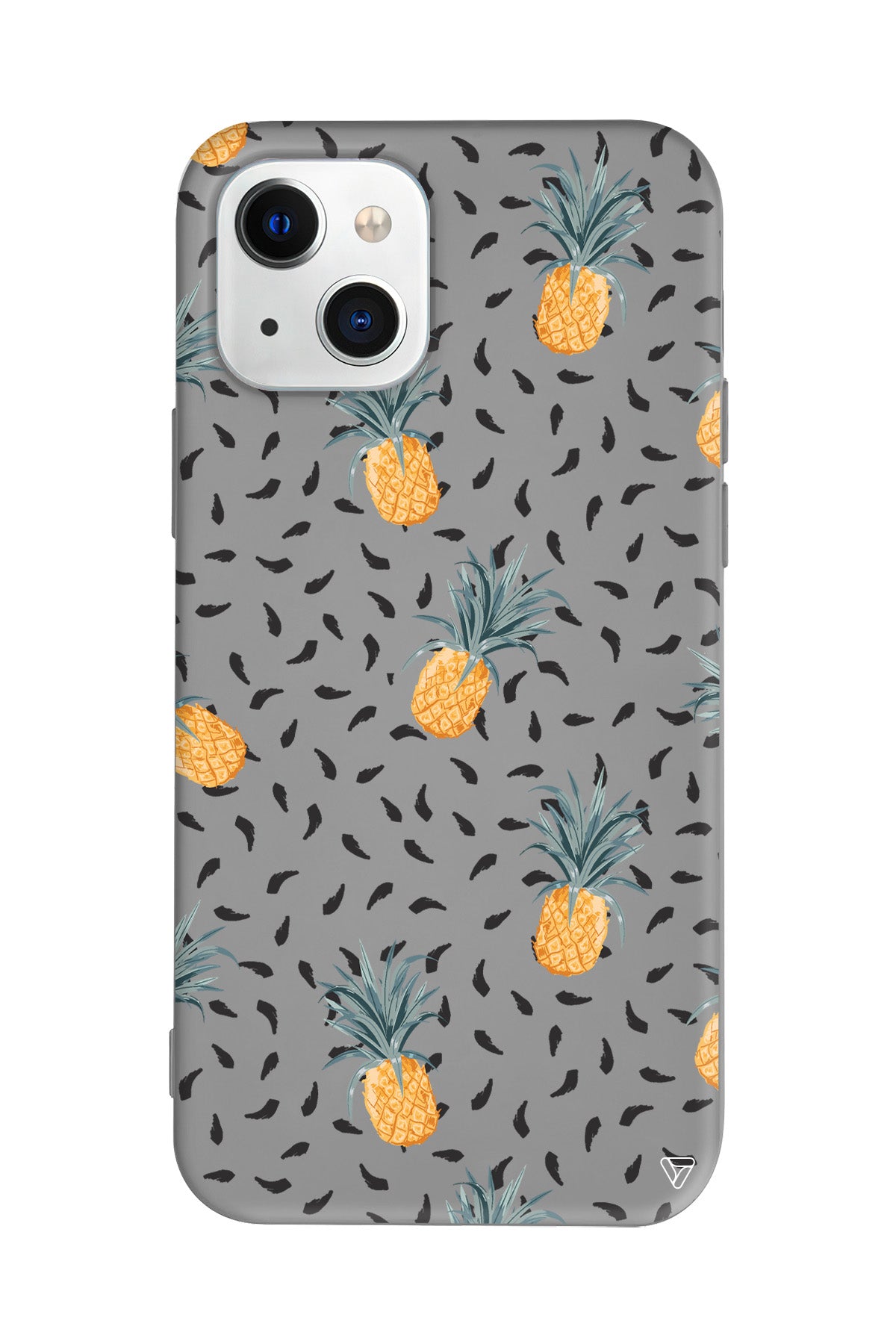 Minik Ananaslar Lansman Model İçi Kadife Silikon Telefon Kılıfı – Plus Serisine Özel