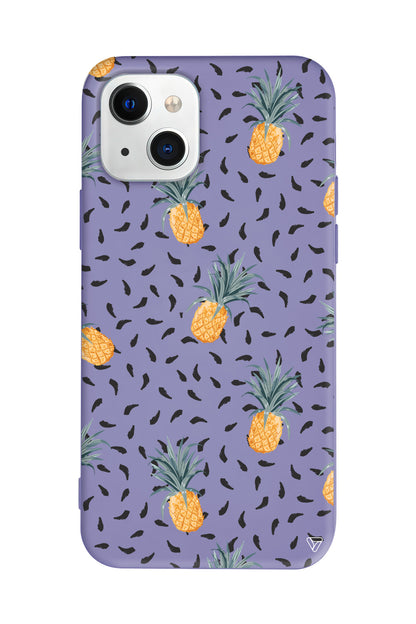 Minik Ananaslar Lansman Model İçi Kadife Silikon Telefon Kılıfı – Plus Serisine Özel