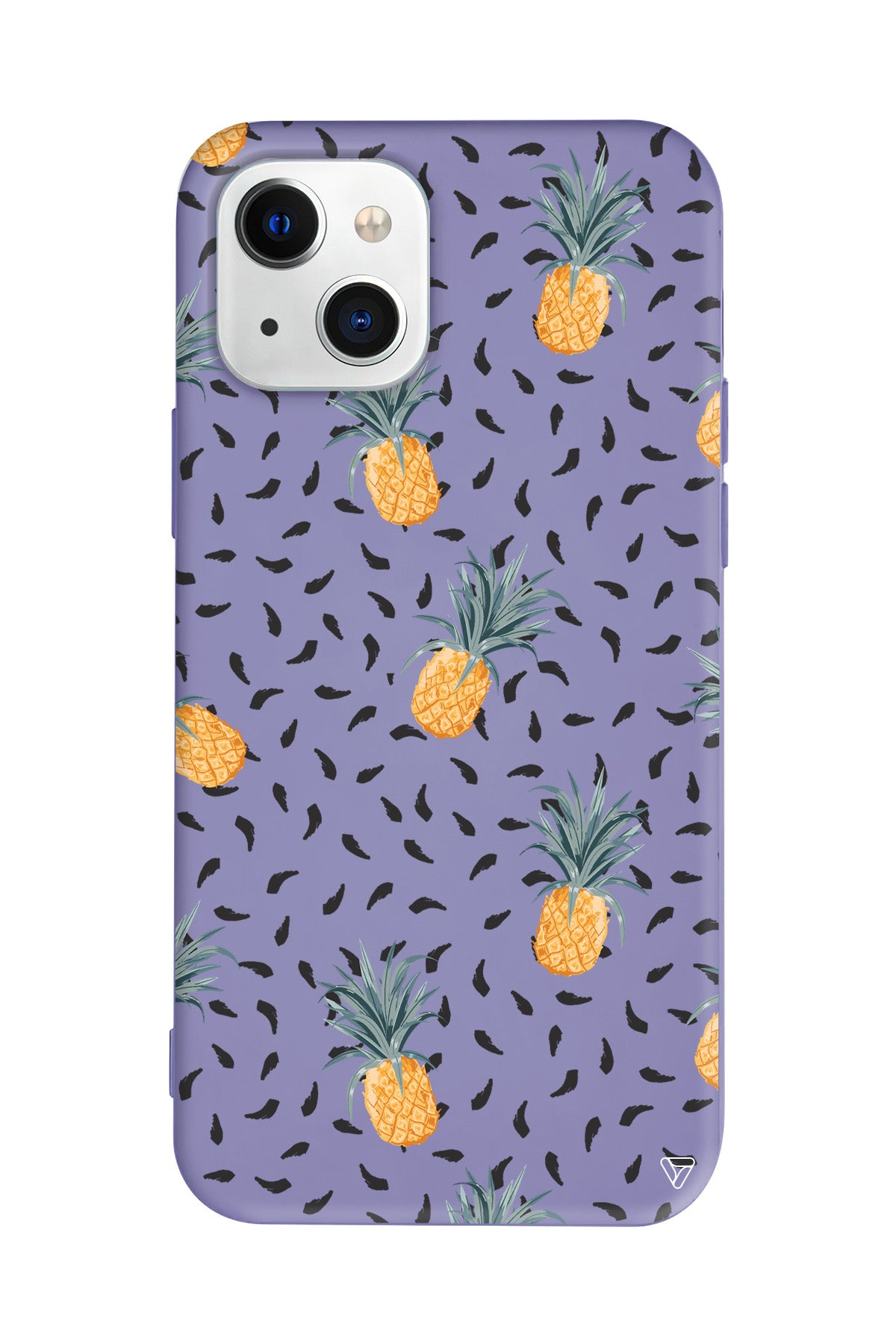 Minik Ananaslar Lansman Model İçi Kadife Silikon Telefon Kılıfı
