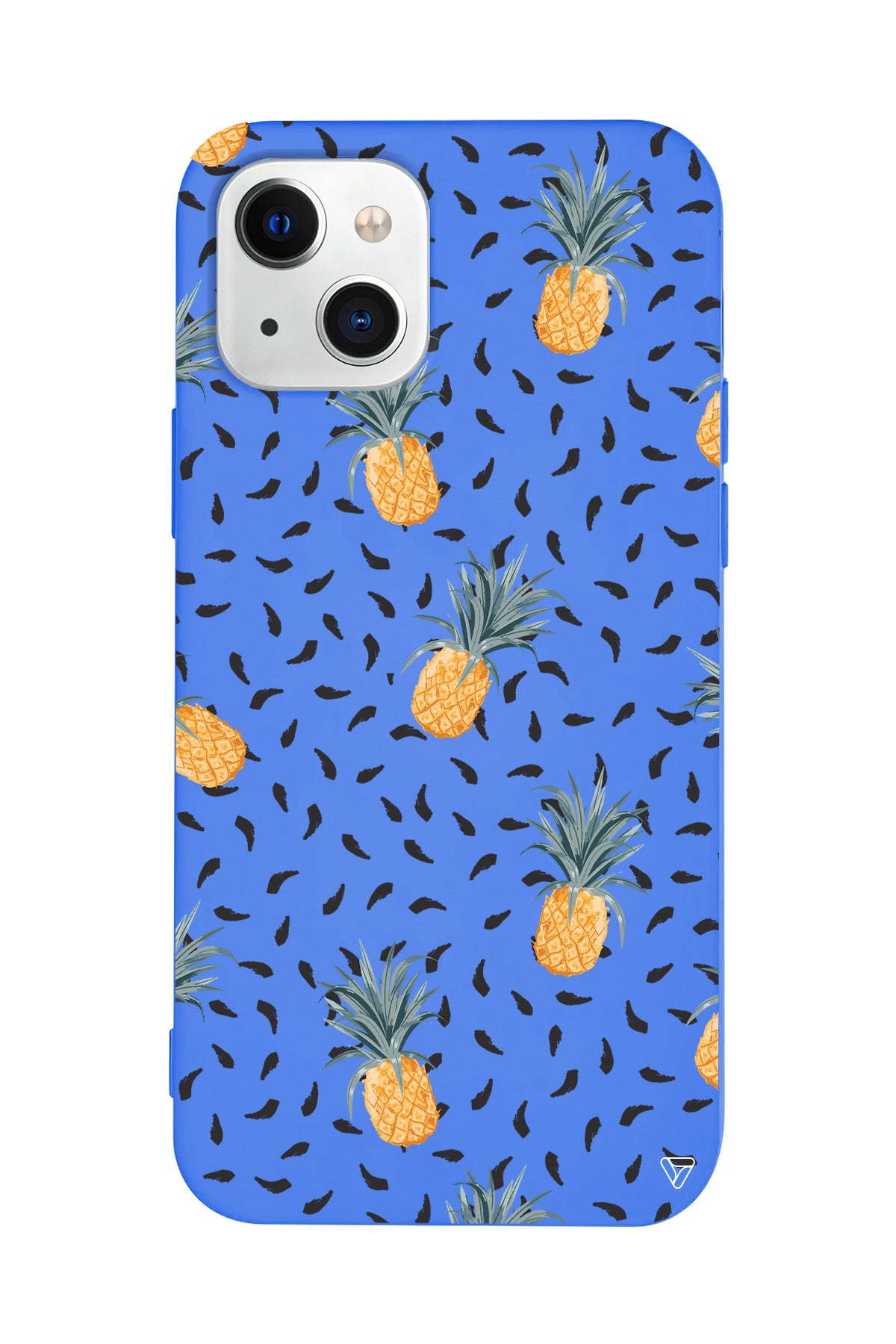 Minik Ananaslar Lansman Model İçi Kadife Silikon Telefon Kılıfı