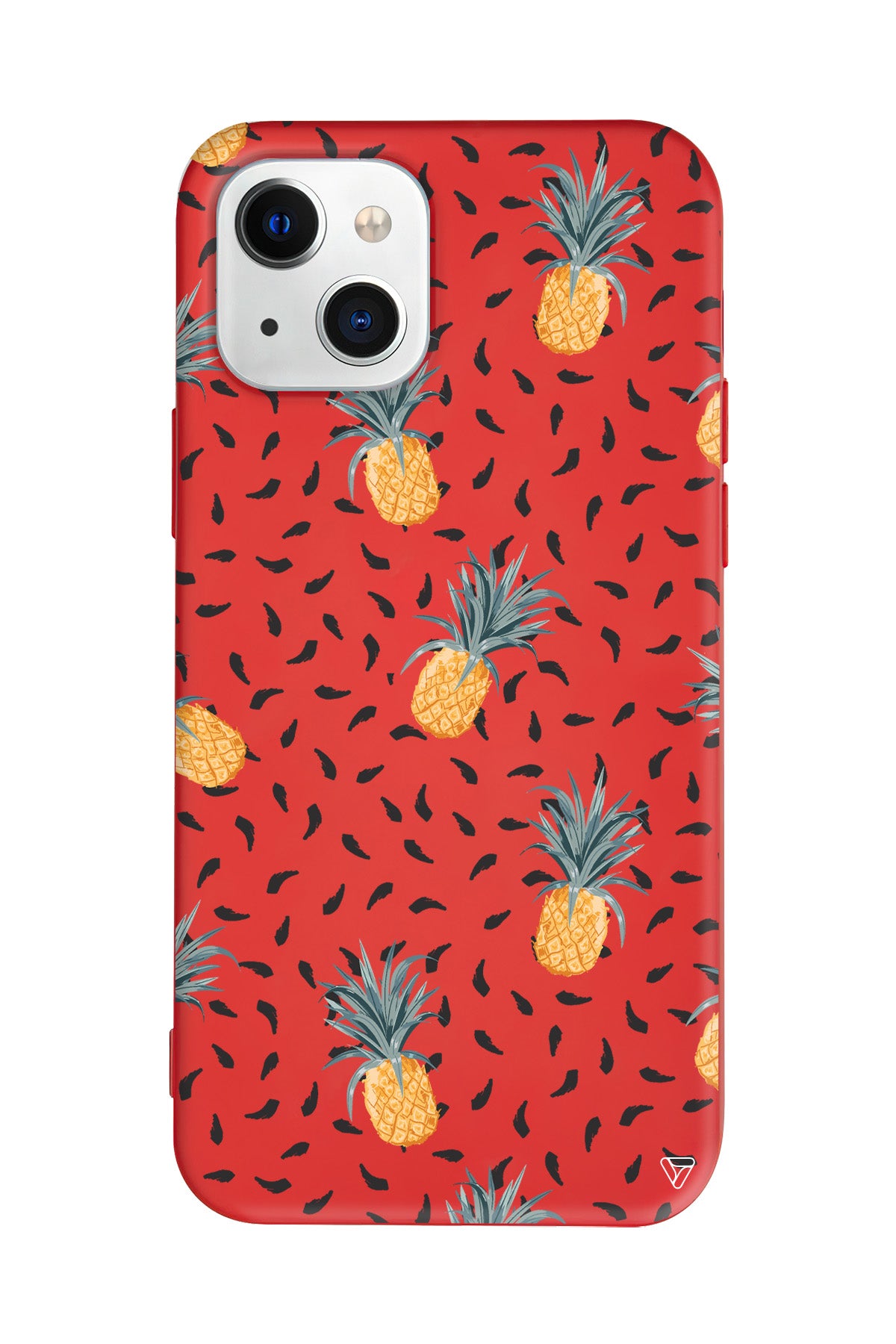 Minik Ananaslar Lansman Model İçi Kadife Silikon Telefon Kılıfı – Plus Serisine Özel