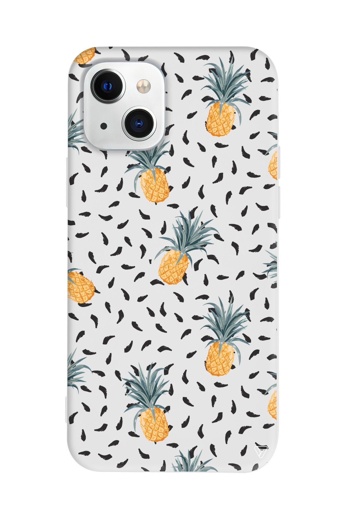 Minik Ananaslar Lansman Model İçi Kadife Silikon Telefon Kılıfı – Plus Serisine Özel
