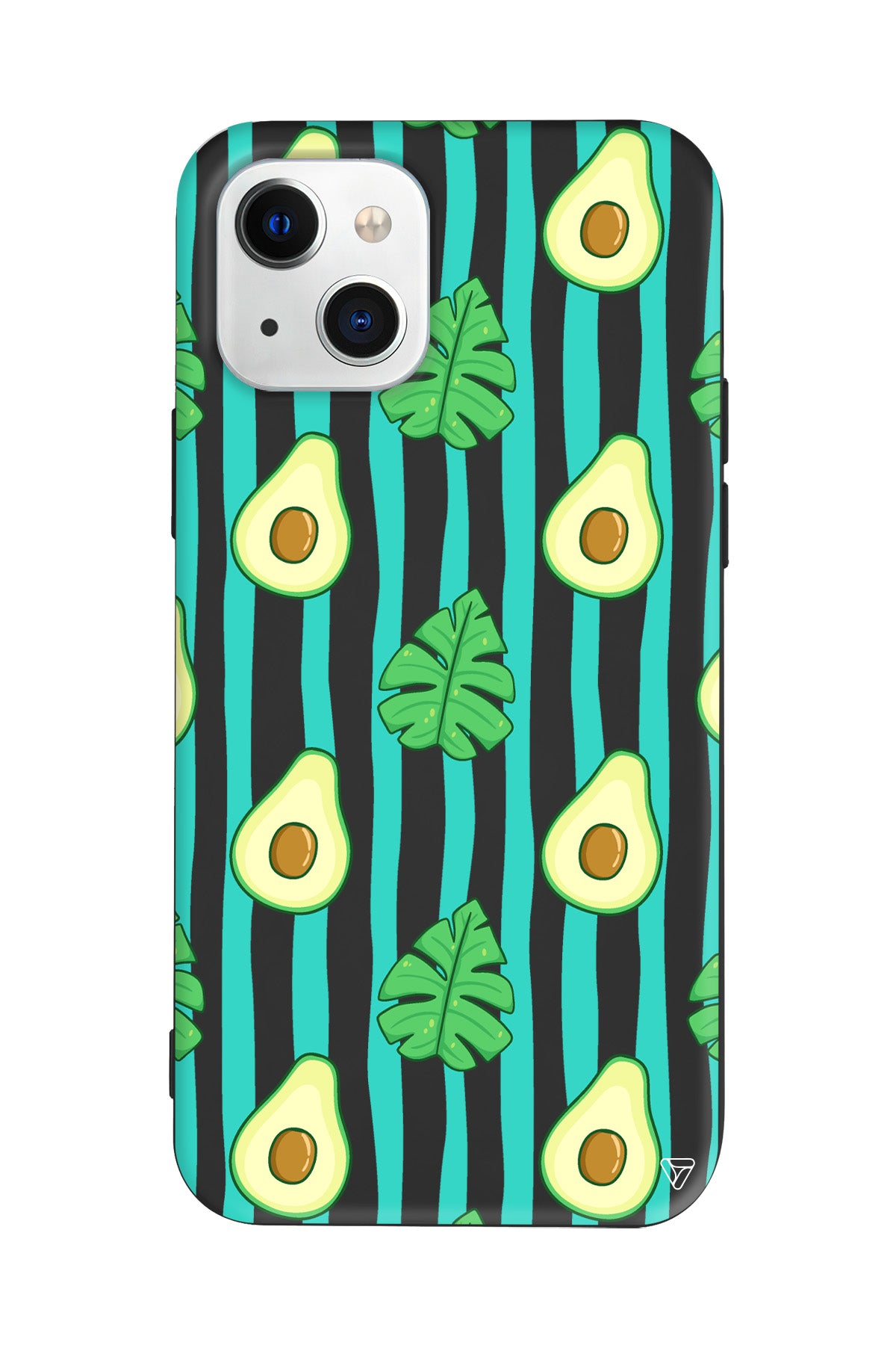 Avokado Lansman Model İçi Kadife Silikon Telefon Kılıfı – Plus Serisine Özel