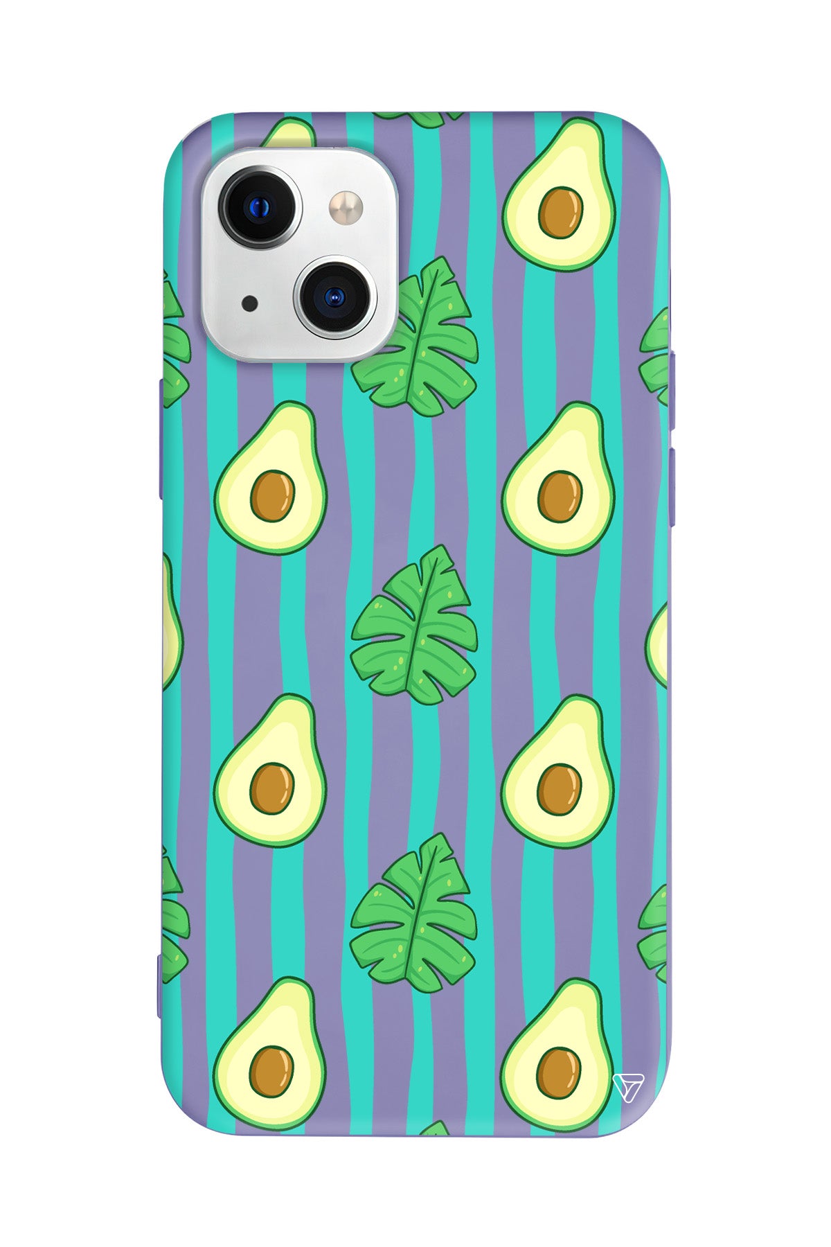 Avokado Lansman Model İçi Kadife Silikon Telefon Kılıfı – Plus Serisine Özel