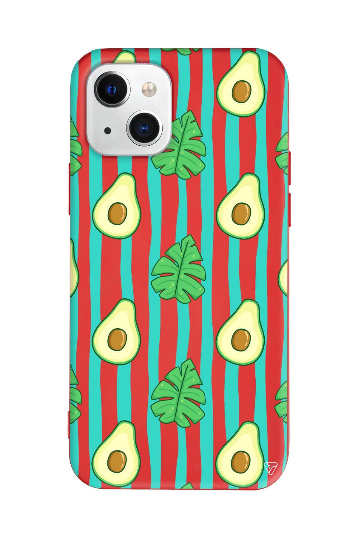 Avokado Lansman Model İçi Kadife Silikon Telefon Kılıfı – Plus Serisine Özel