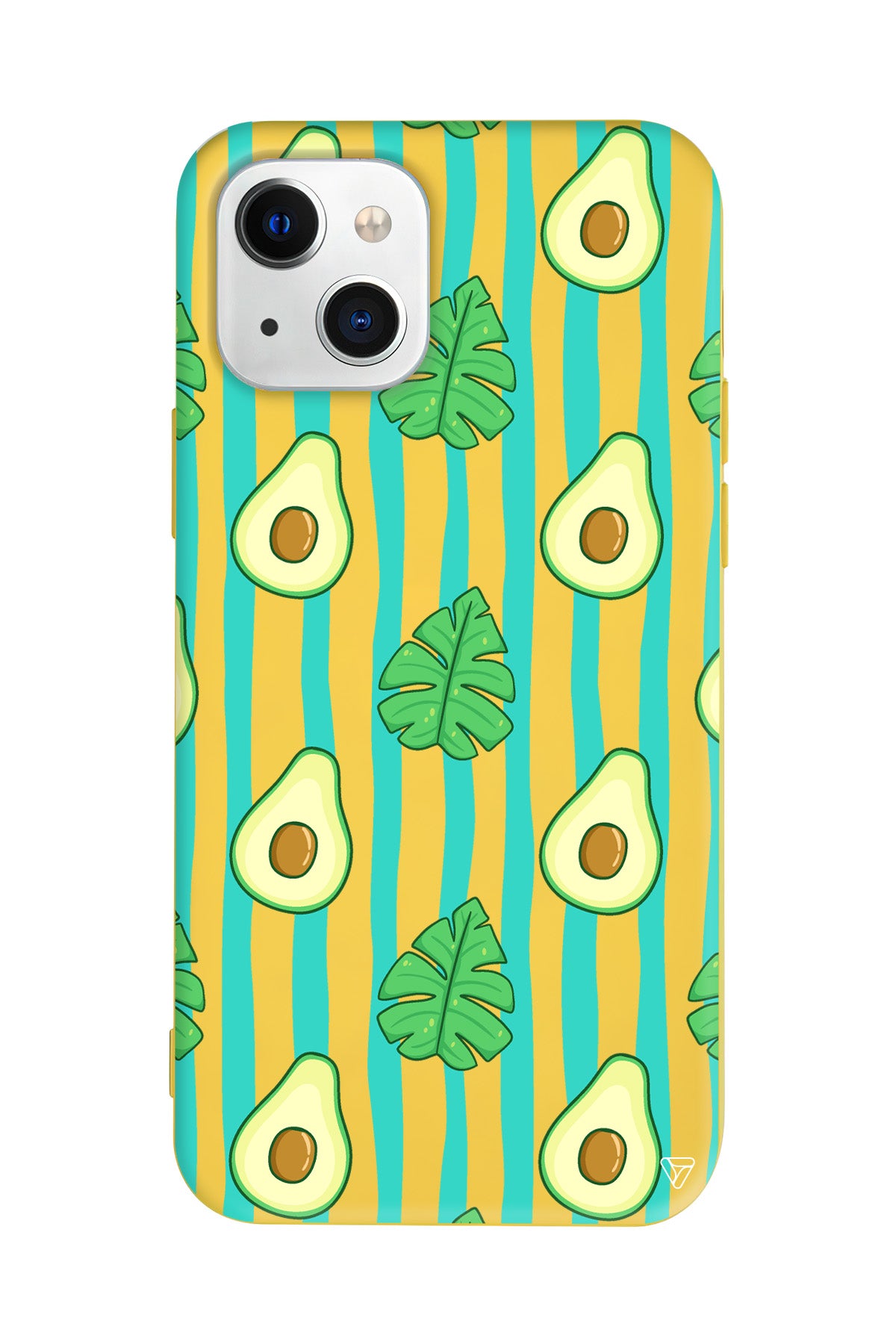 Avokado Lansman Model İçi Kadife Silikon Telefon Kılıfı – Plus Serisine Özel