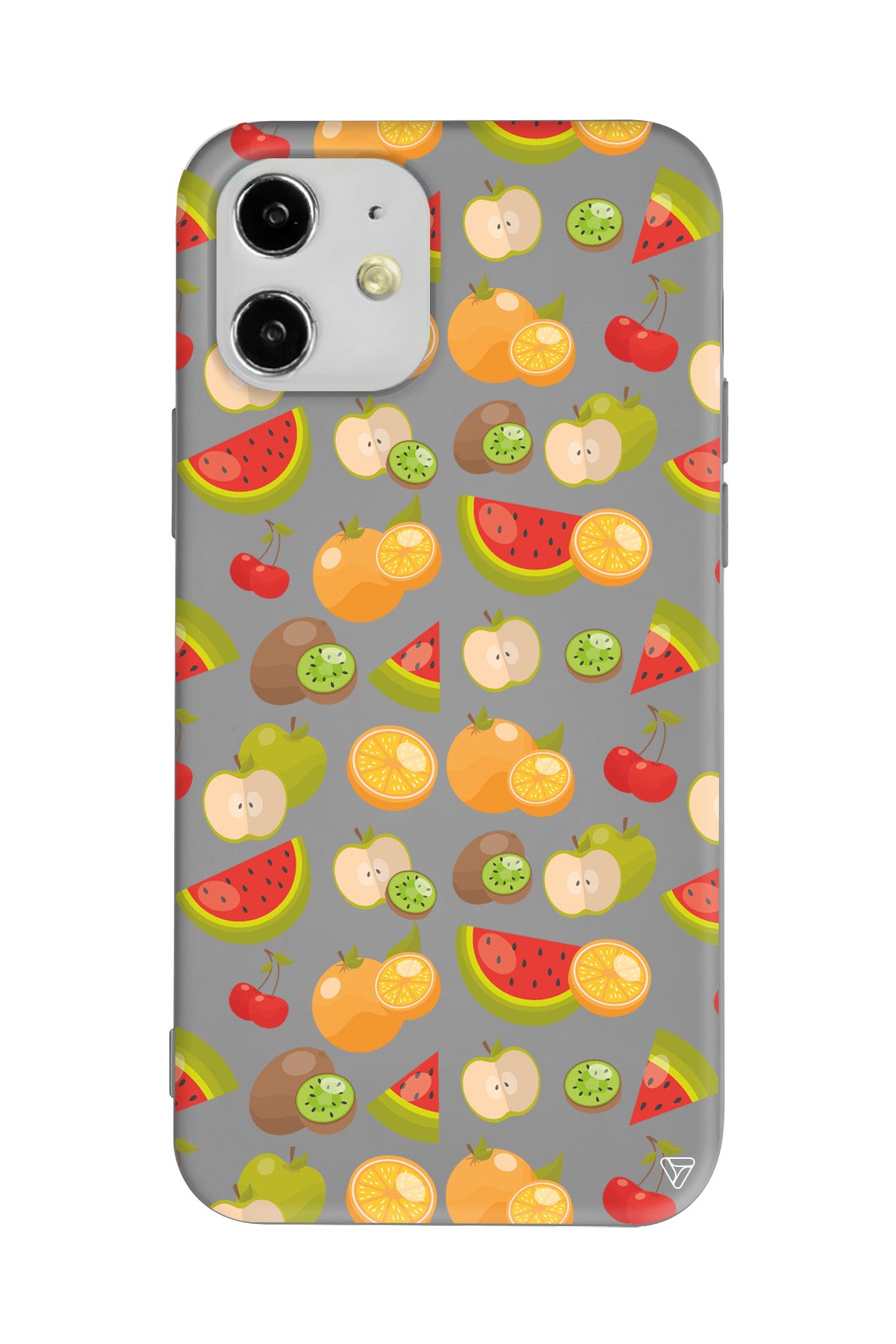 Meyve Bahcesi Lansman Model İçi Kadife Silikon Telefon Kılıfı