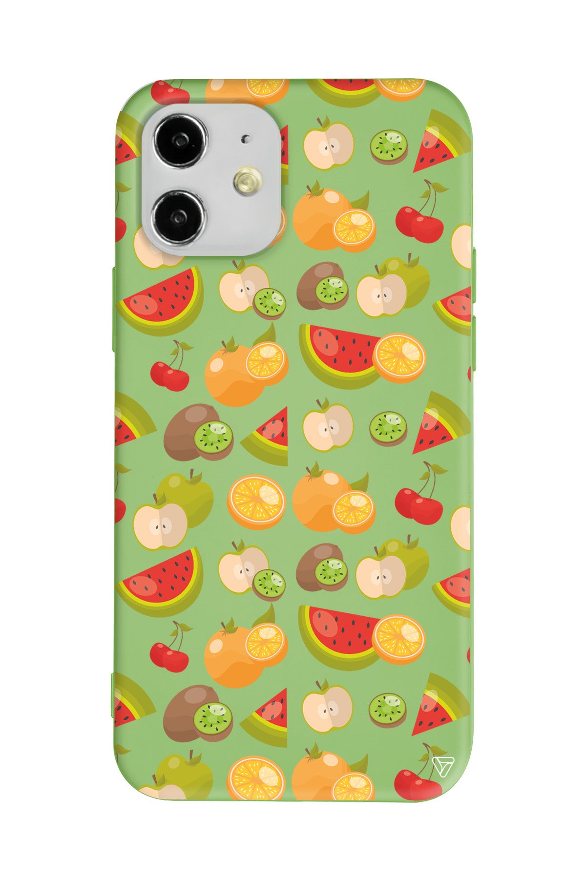 Meyve Bahcesi Lansman Model İçi Kadife Silikon Telefon Kılıfı
