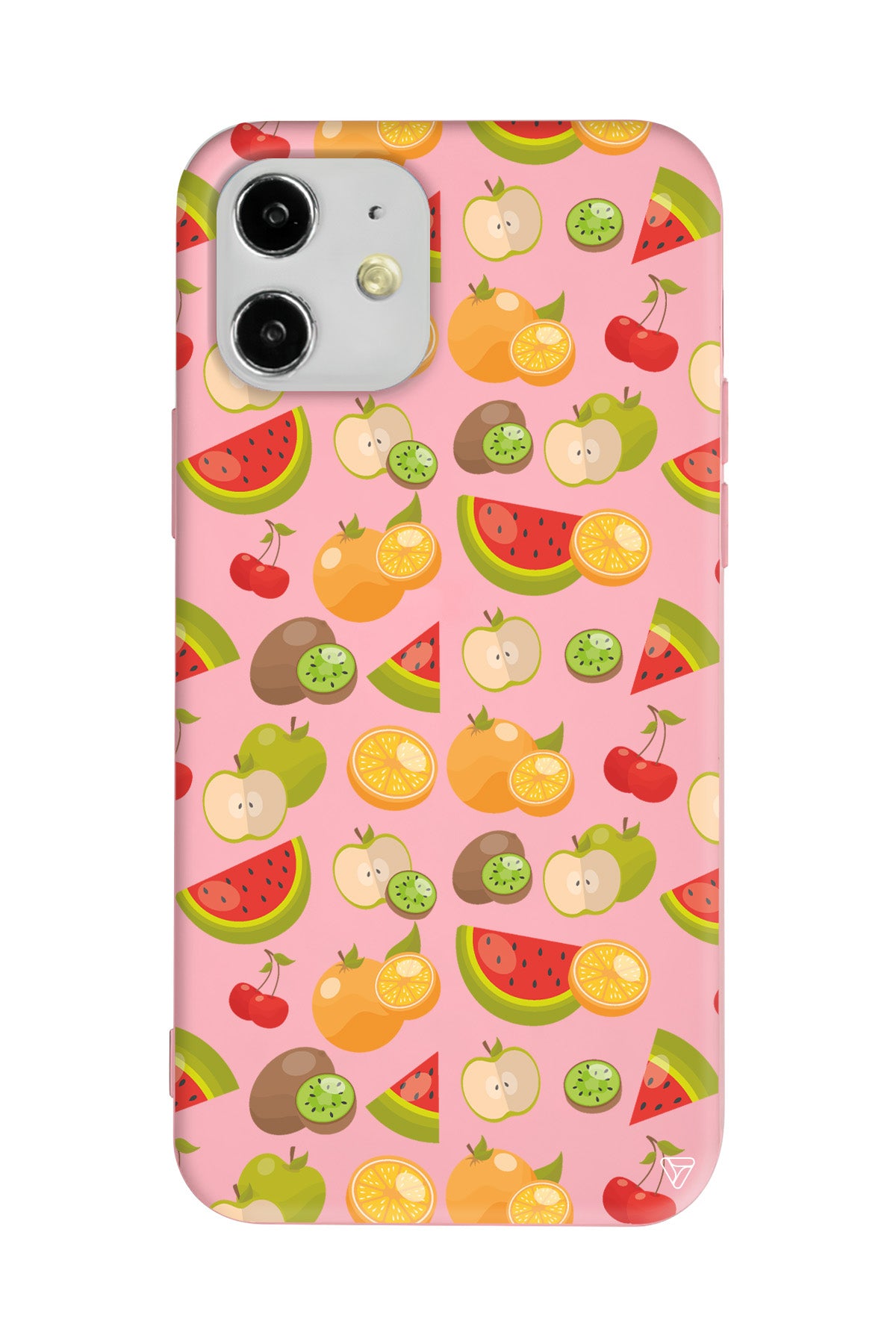 Meyve Bahcesi Lansman Model İçi Kadife Silikon Telefon Kılıfı