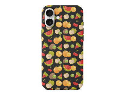 Meyve Bahcesi Lansman Model İçi Kadife Silikon Telefon Kılıfı