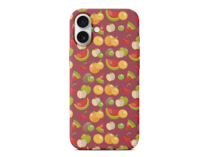 Meyve Bahcesi Lansman Model İçi Kadife Silikon Telefon Kılıfı – Plus Serisine Özel