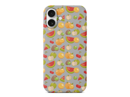 Meyve Bahcesi Lansman Model İçi Kadife Silikon Telefon Kılıfı – Plus Serisine Özel