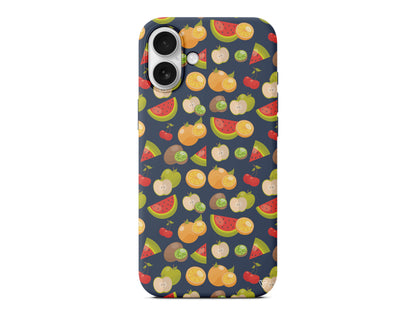 Meyve Bahcesi Lansman Model İçi Kadife Silikon Telefon Kılıfı