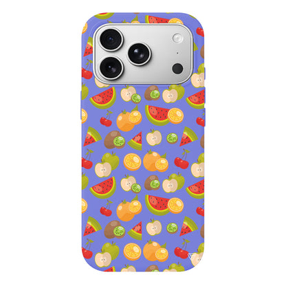 Meyve Bahcesi Lansman Model İçi Kadife Silikon Telefon Kılıfı