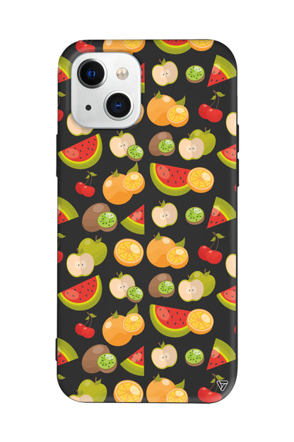 Meyve Bahcesi Lansman Model İçi Kadife Silikon Telefon Kılıfı – Plus Serisine Özel