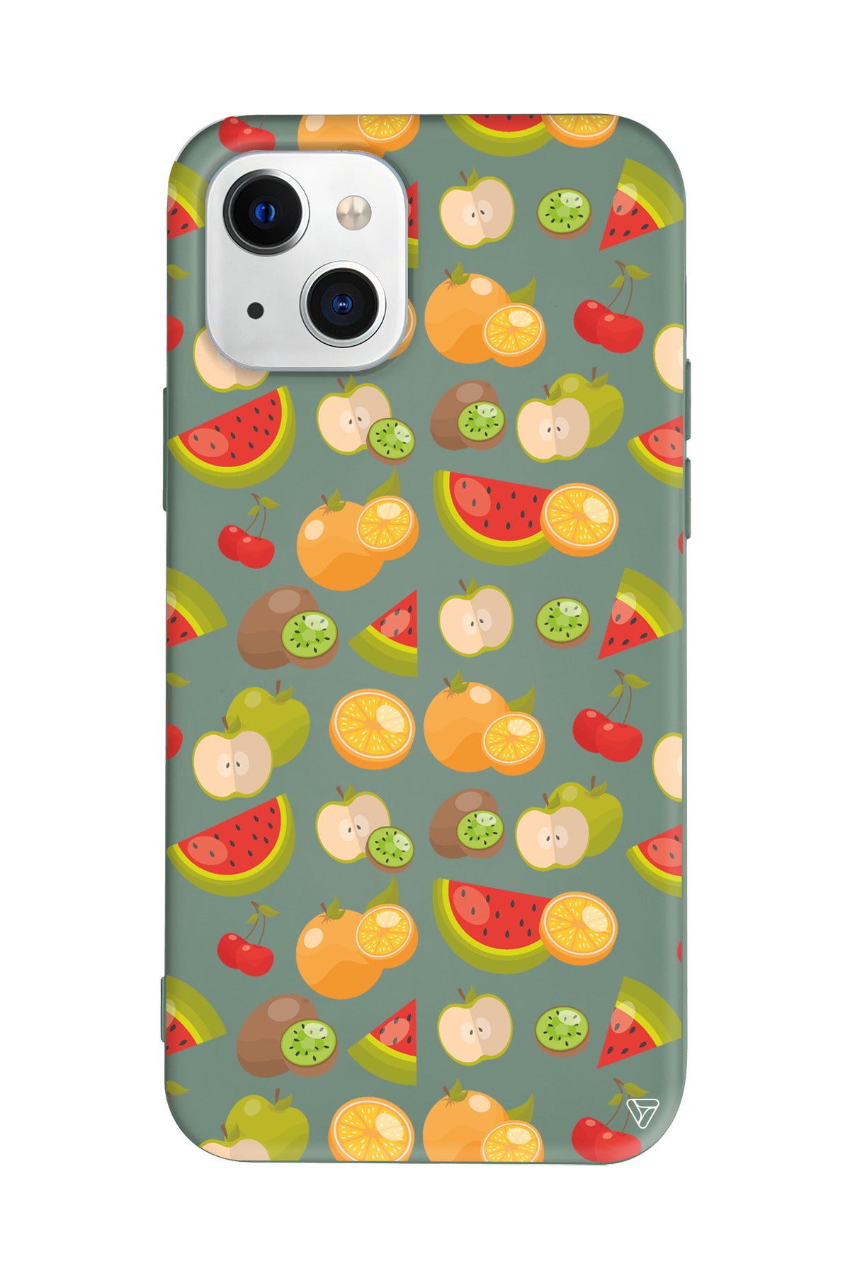 Meyve Bahcesi Lansman Model İçi Kadife Silikon Telefon Kılıfı