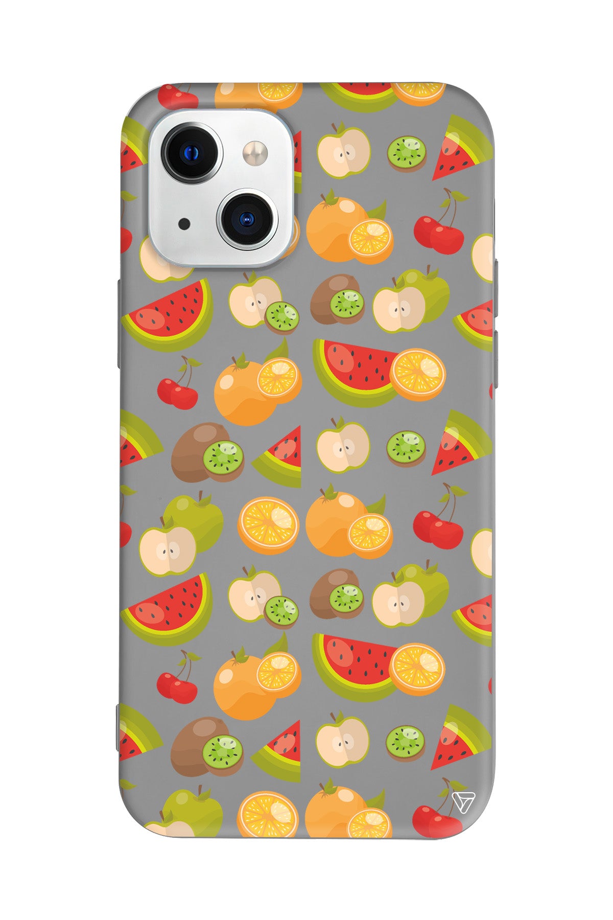 Meyve Bahcesi Lansman Model İçi Kadife Silikon Telefon Kılıfı