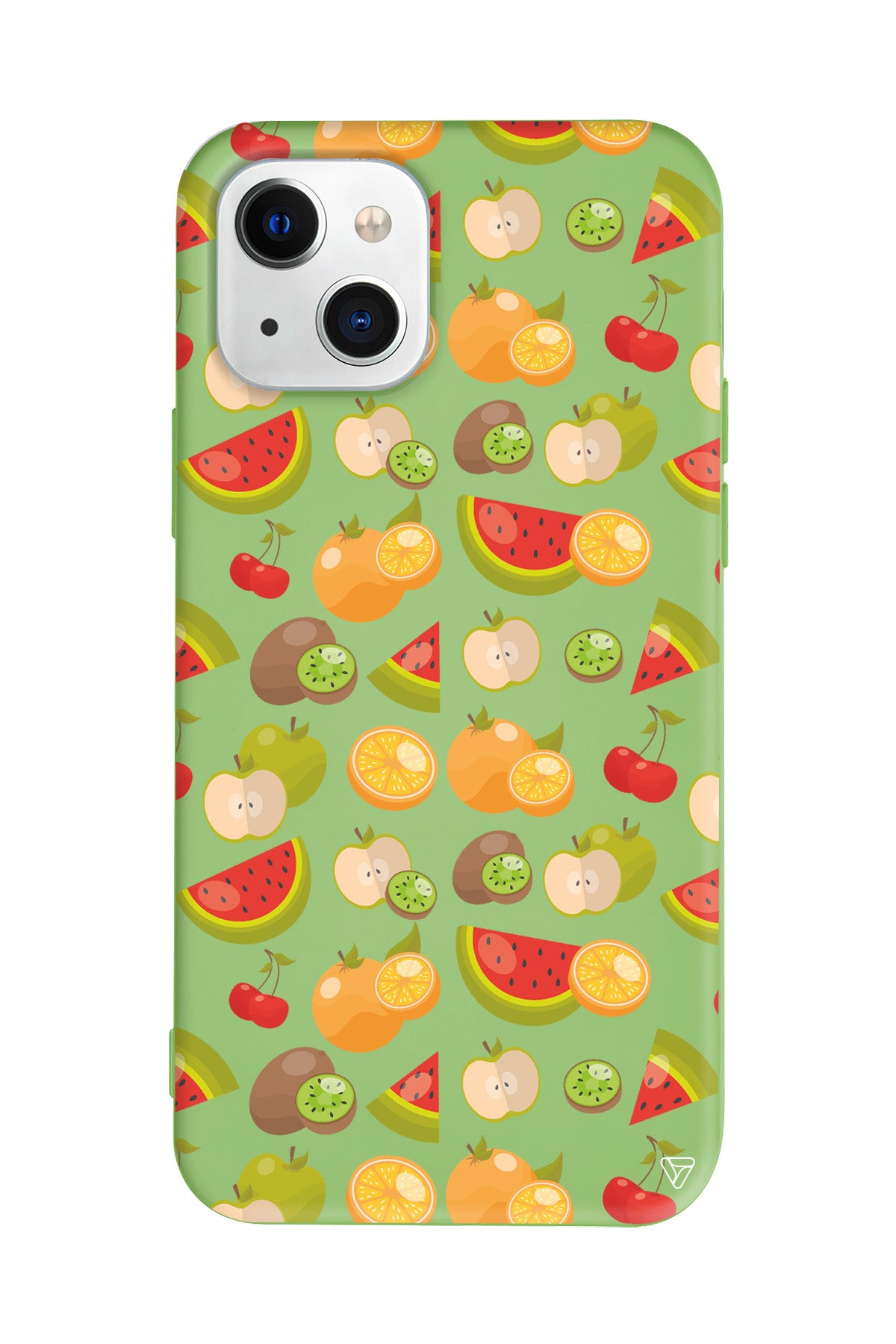 Meyve Bahcesi Lansman Model İçi Kadife Silikon Telefon Kılıfı