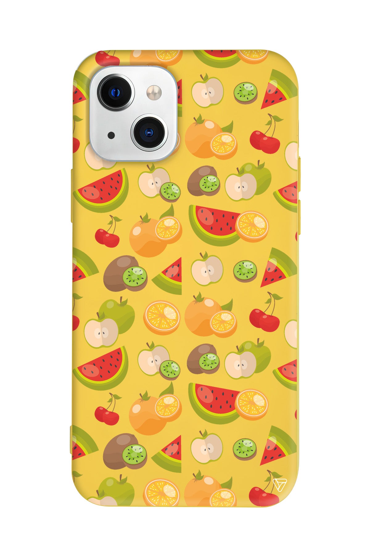 Meyve Bahcesi Lansman Model İçi Kadife Silikon Telefon Kılıfı