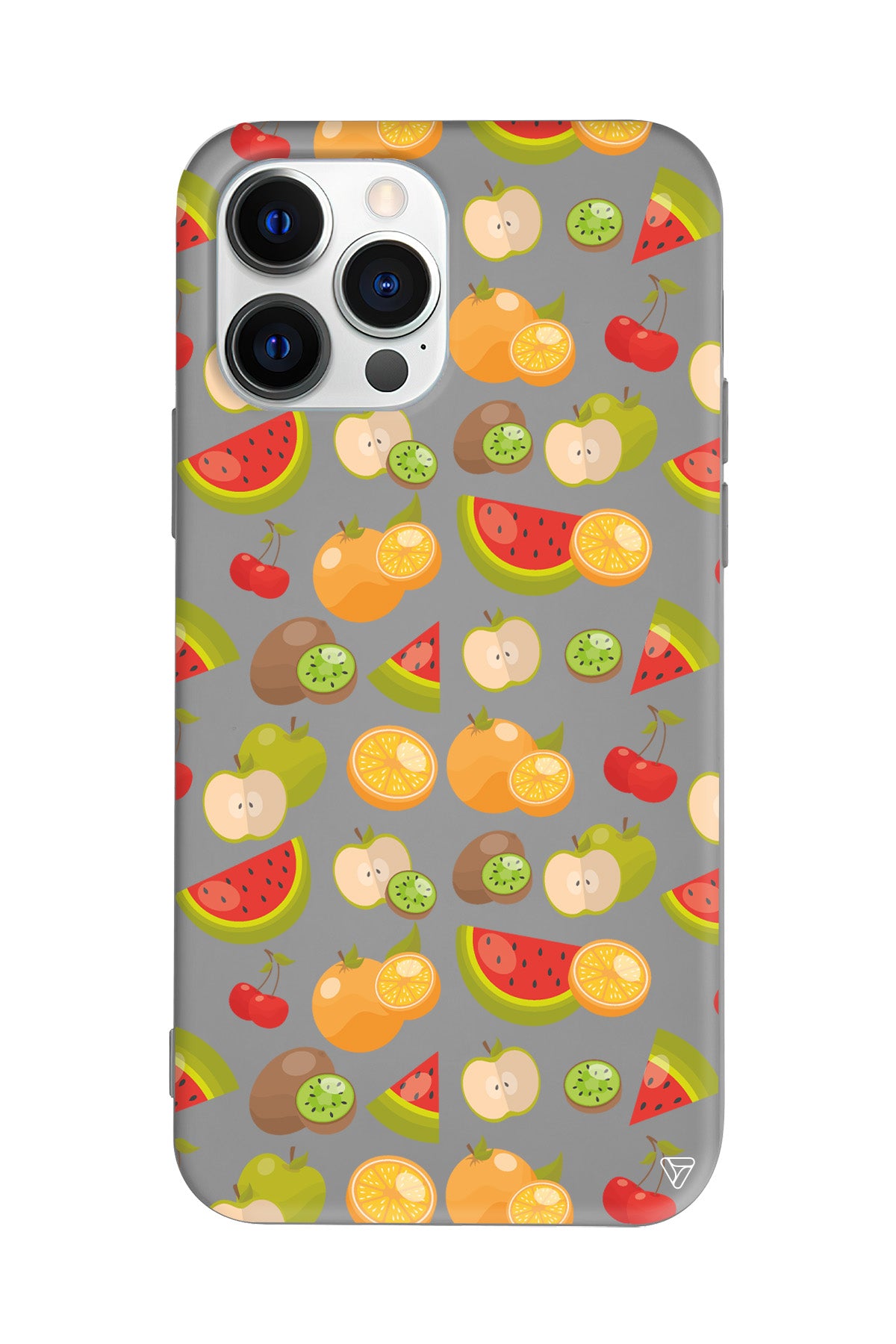 Meyve Bahcesi Lansman Model İçi Kadife Silikon Telefon Kılıfı