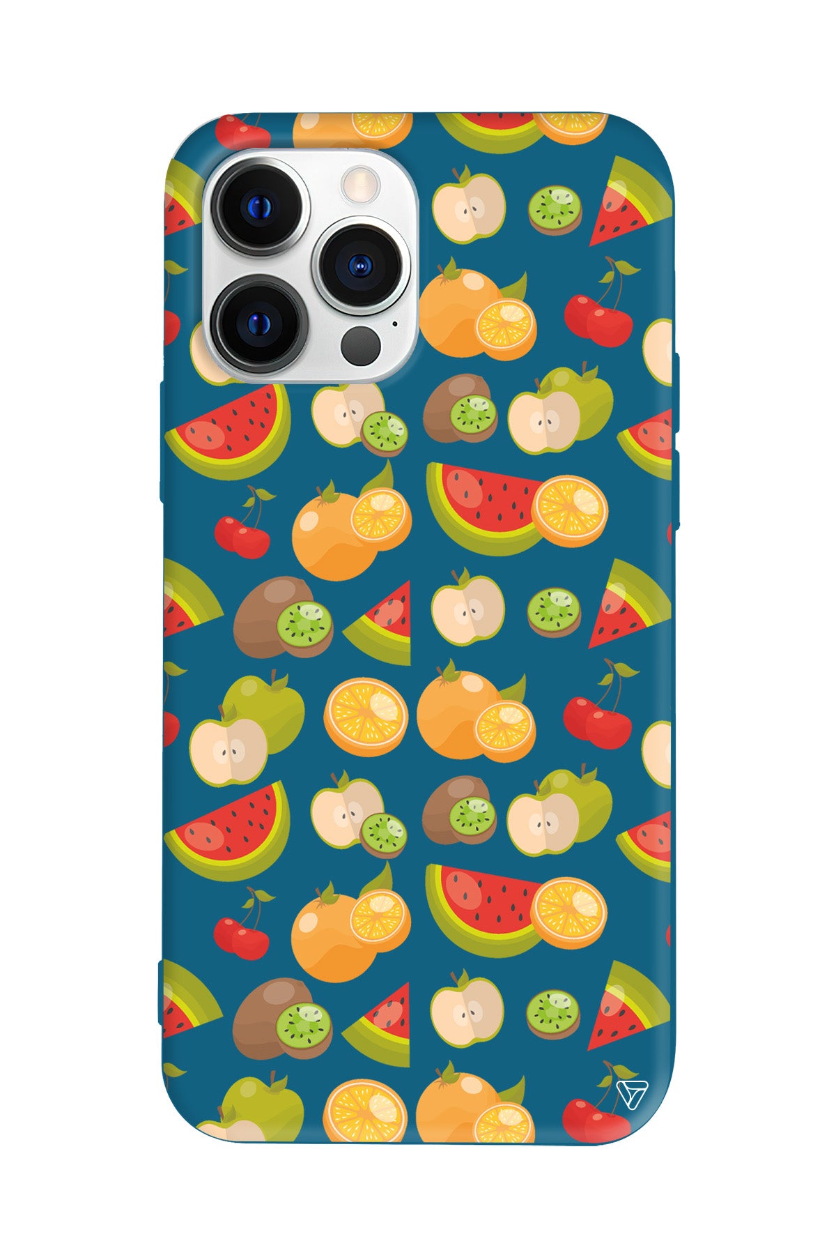 Meyve Bahcesi Lansman Model İçi Kadife Silikon Telefon Kılıfı