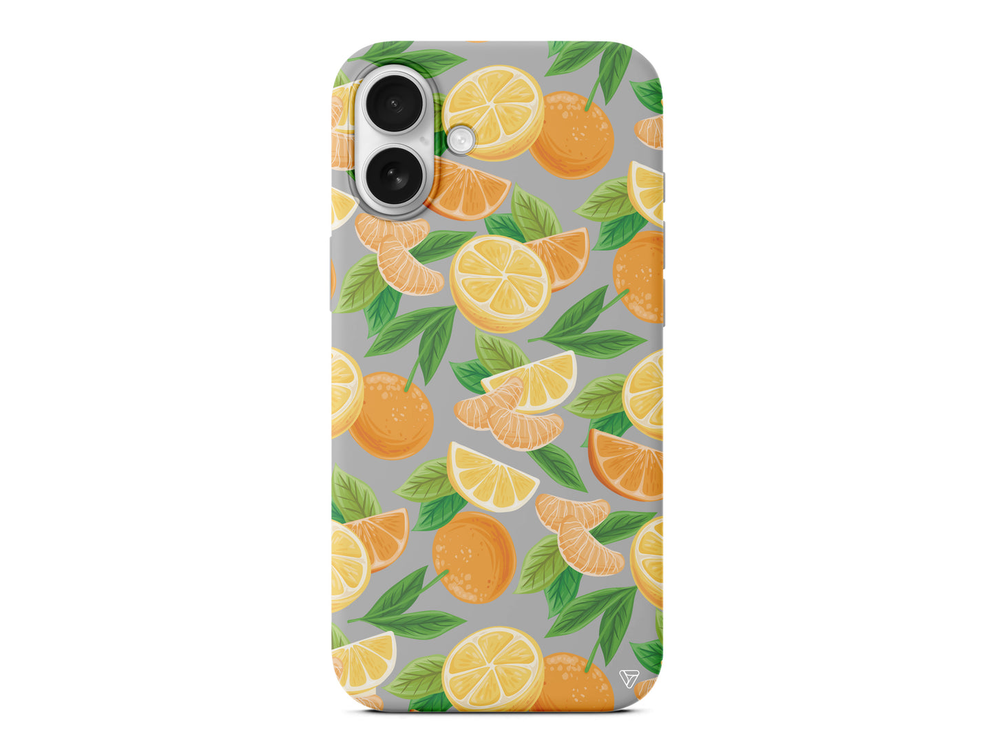 Portakal Dilimleri Lansman Model İçi Kadife Silikon Telefon Kılıfı – Plus Serisine Özel