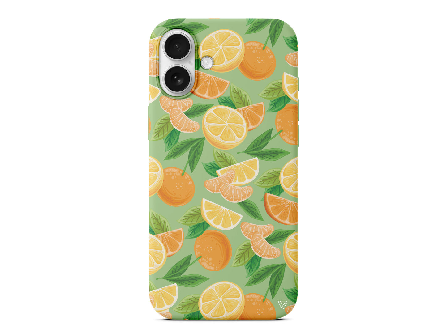 Portakal Dilimleri Lansman Model İçi Kadife Silikon Telefon Kılıfı – Plus Serisine Özel